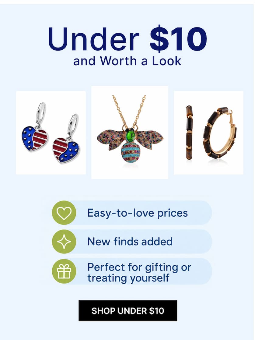 Under $10