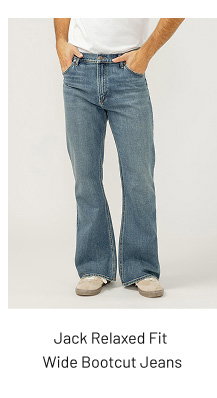 Jack Relaxed Fit Wide Bootcut Jeans
