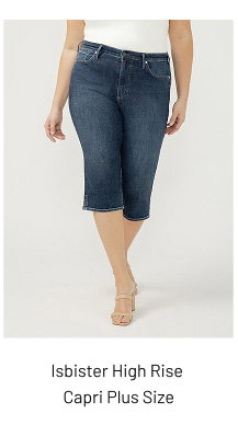 Isbister High Rise Capri Plus Size