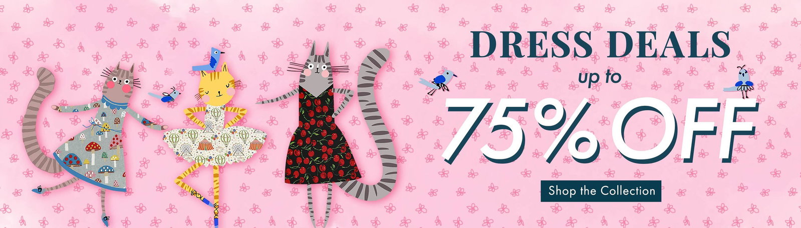 Up to 75% off Dress Sale
