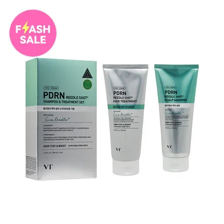 VT PDRN Reedle Shot Shampoo Treatment Set 2pcs