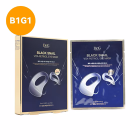 Dr.G Black Snail Vita-Retinol Eye Mask 5pcs