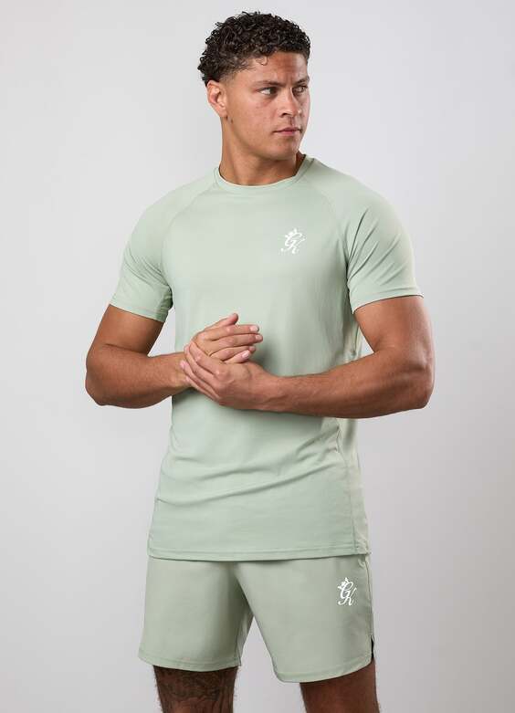 Gym King Energy Tee - Eucalyptus
