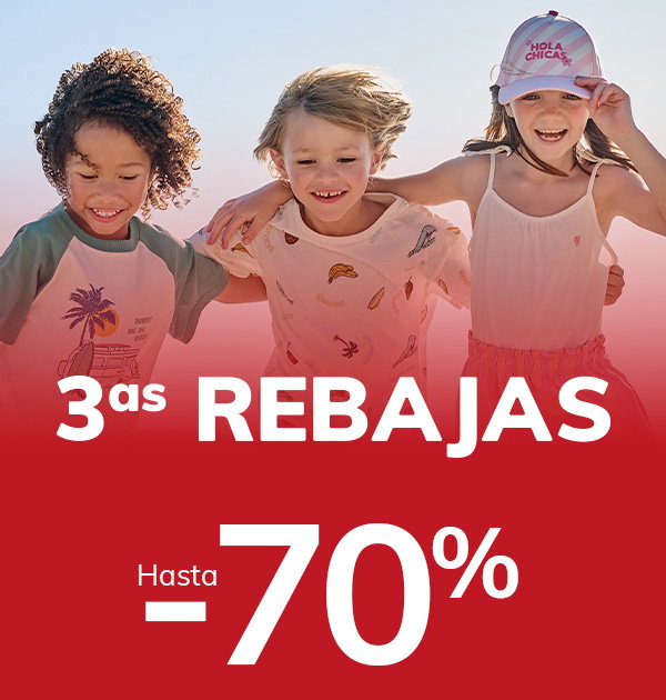 ¡Rebajas! Hasta 70%