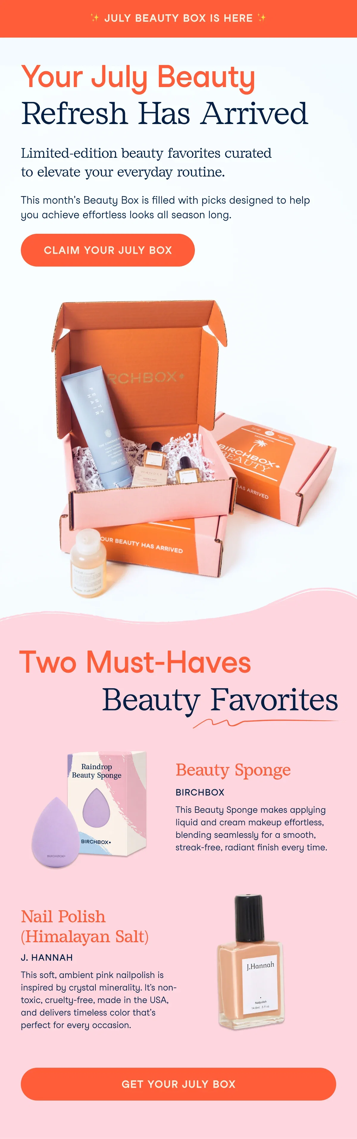 The All-New July Box