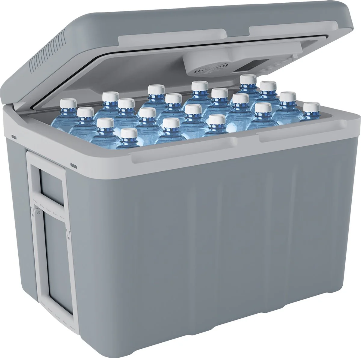 Image of Auronic Elektrische Koelbox - Coolbox - 40L - 12V en 240V - Grijs