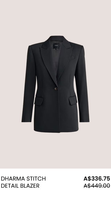 Dharma Stitch Detail Blazer