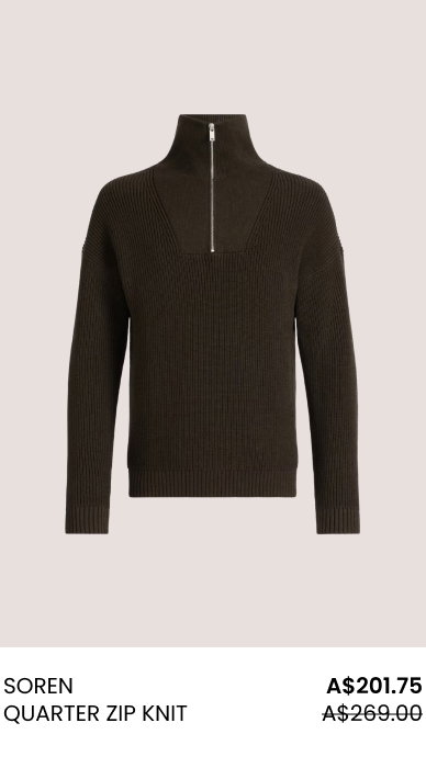 Soren Quarter Zip Knit