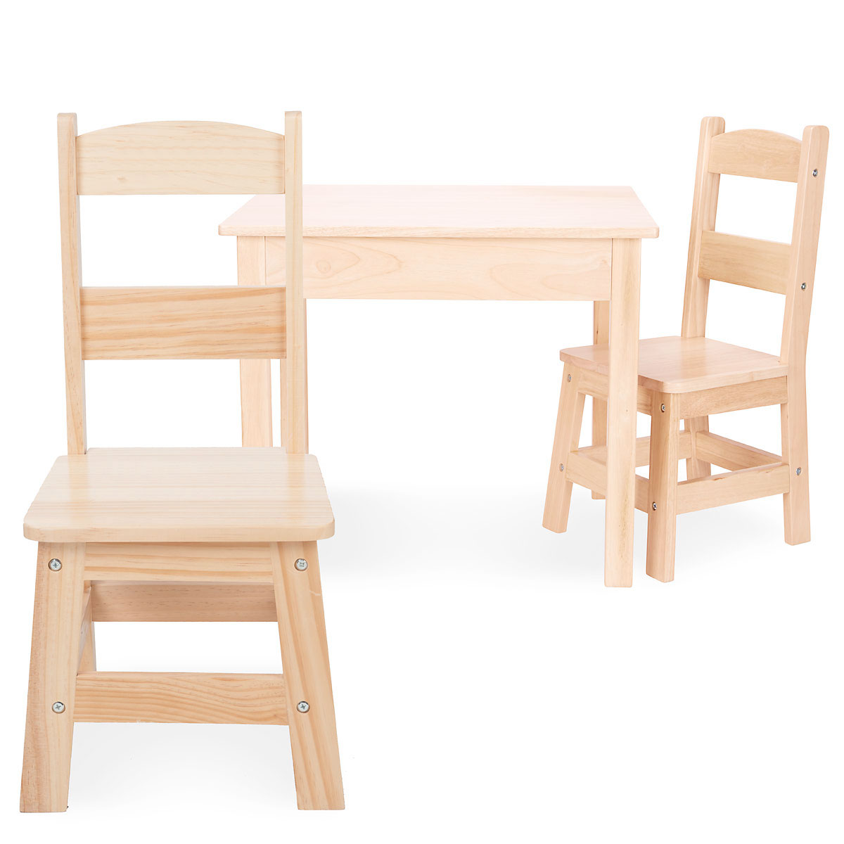 Image of Wooden Table and Chairs by Melissa & Doug®