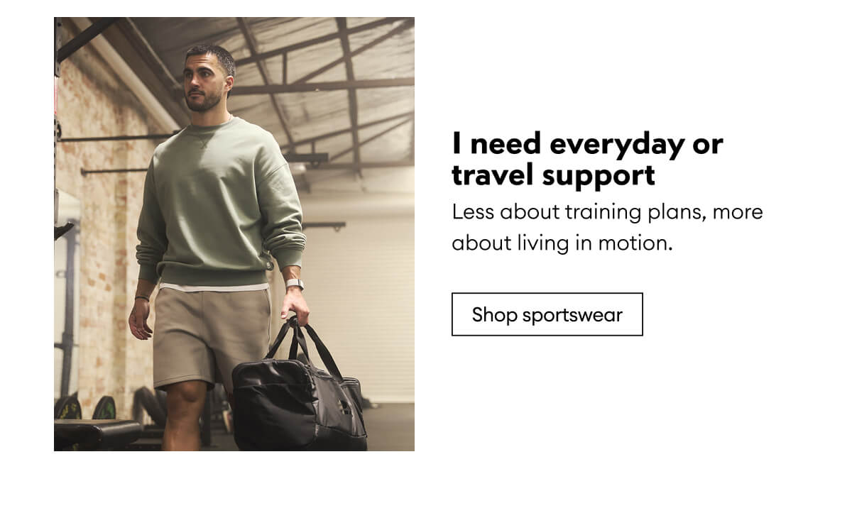 Shop sportswear 