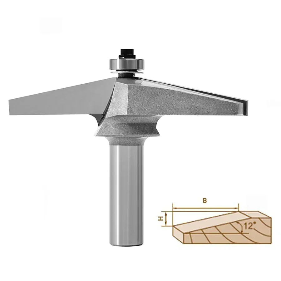 12 Degree Horse Nose Router Bit