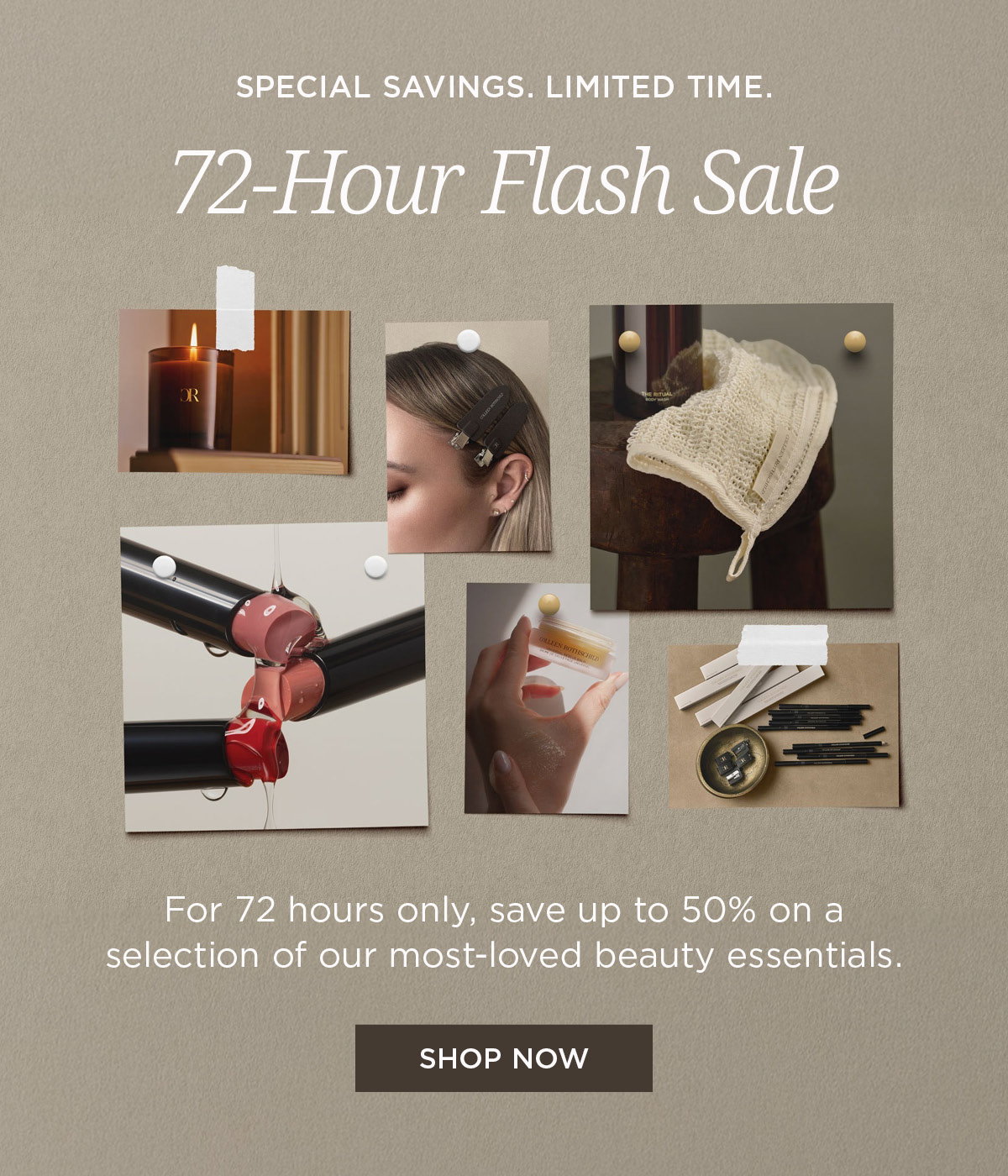 For a limited time, shop the Colleen Rothschild Beauty 72-Hour Flash Sale and save up to 50% on a curated selection of bestselling skincare, haircare, body care, and beauty accessories. This exclusive event features some of our most-loved products at special pricing for just 72 hours. Discover award-winning formulas, customer favorites, and everyday beauty essentials designed to cleanse, hydrate, nourish, and restore. Whether you're replenishing staples or trying something new, this is your opportunity to save on luxury beauty products before the event ends.