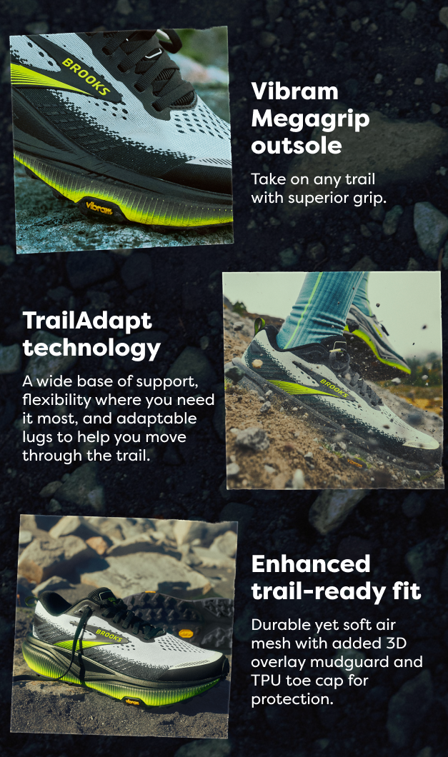 Brooks Cascadia 20 Trail Shoes features