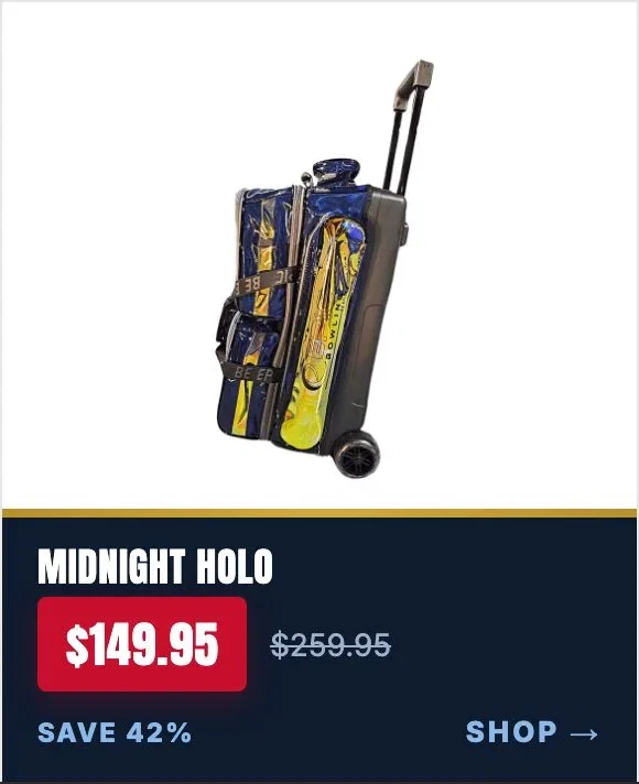 Epic 3 Ball Triple Luminous Midnight Holo bowling bag