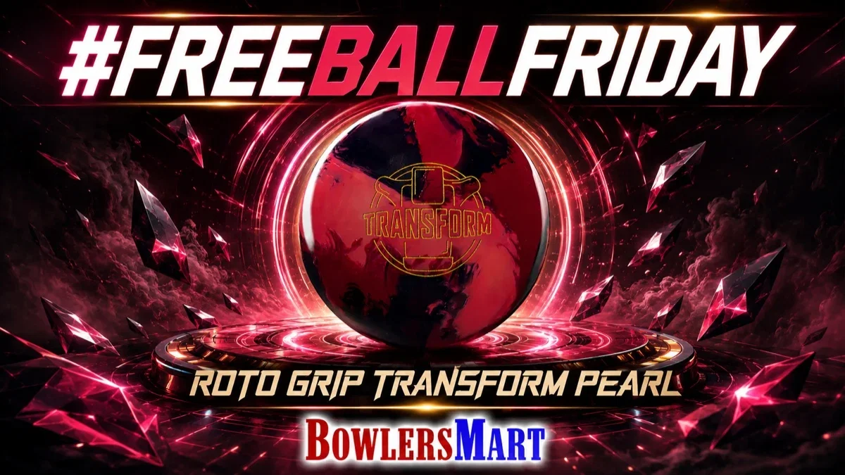 Free Ball Friday: this week the Roto Grip Transform Pearl. Winner drawn live on Facebook Saturday 5PM ET.