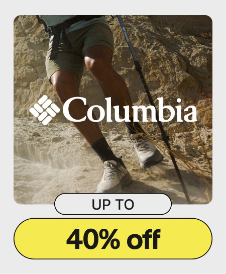 Columbia | Up to 40% off