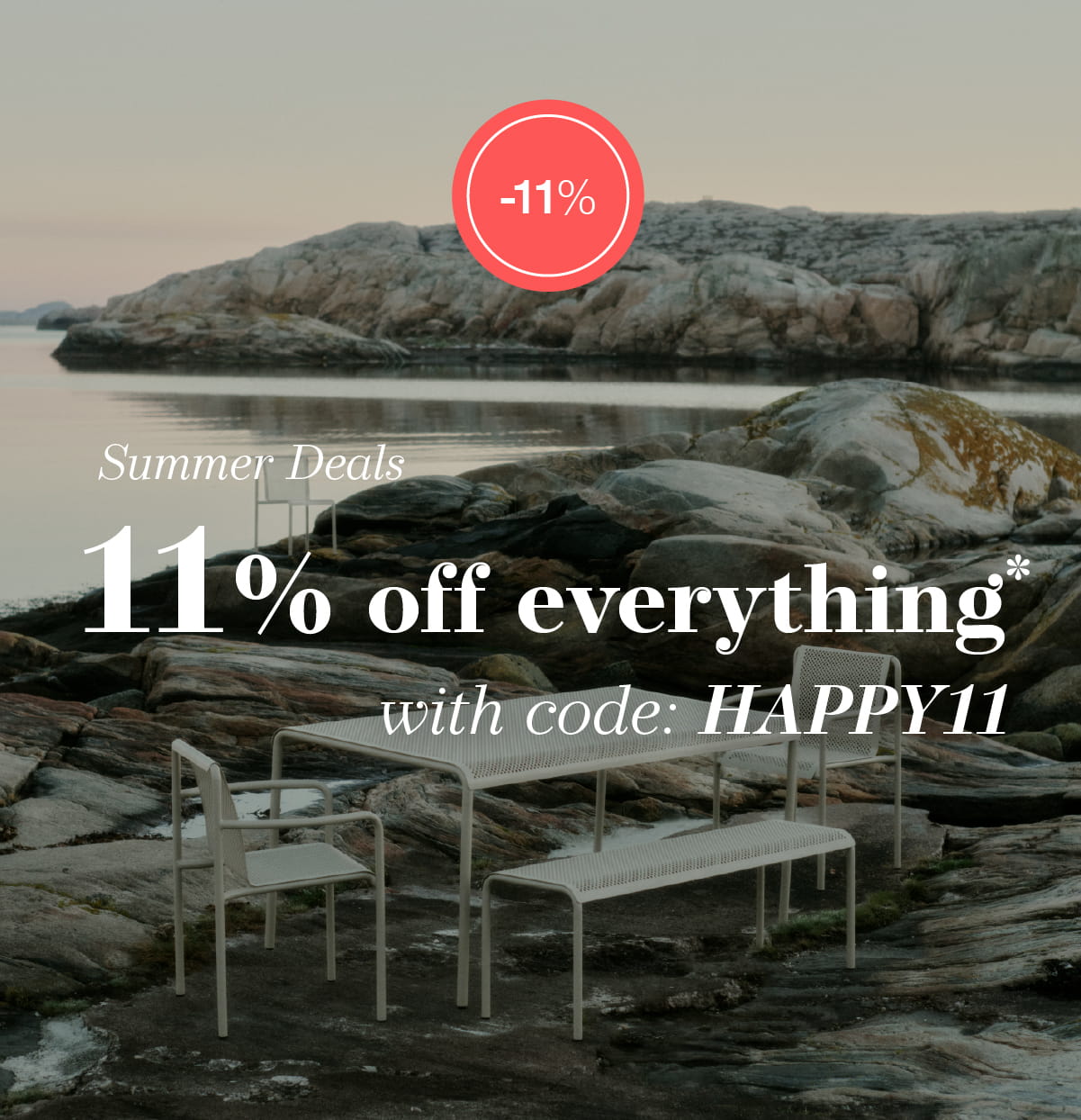 11% off campaign