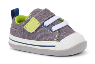 Stevie Mini Gray/Lime