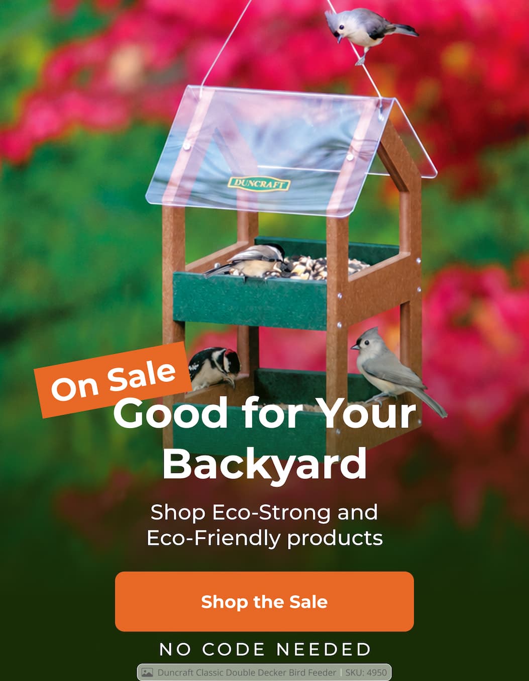 Good for Your Backyard — On Sale