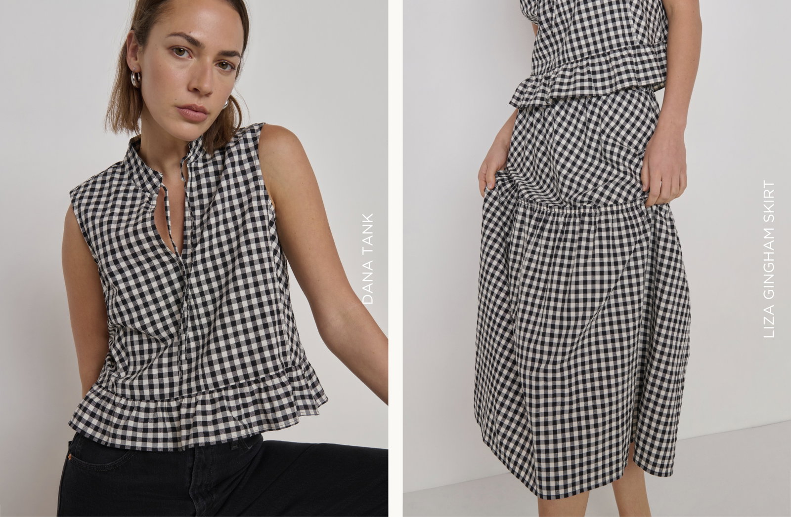 Nation Los Angeles | An easy dress. A striped tank that goes everywhere. A matching set that moves with you.