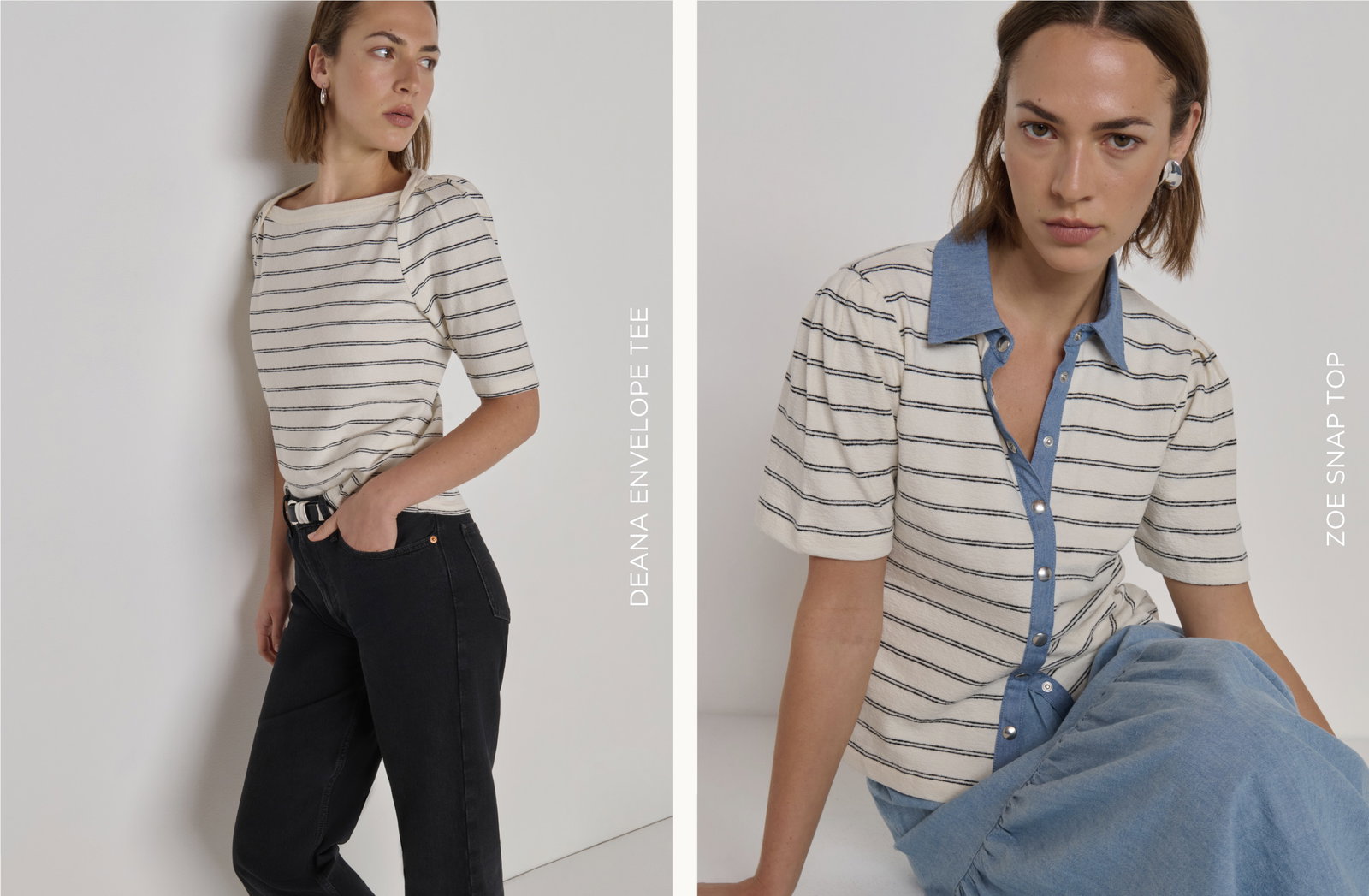 Nation Los Angeles | An easy dress. A striped tank that goes everywhere. A matching set that moves with you.