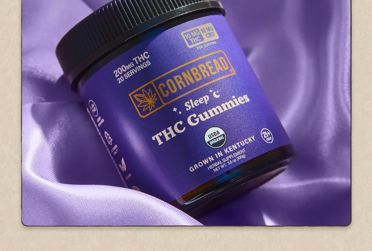Stressed to snoring: THC Sleep Gummies