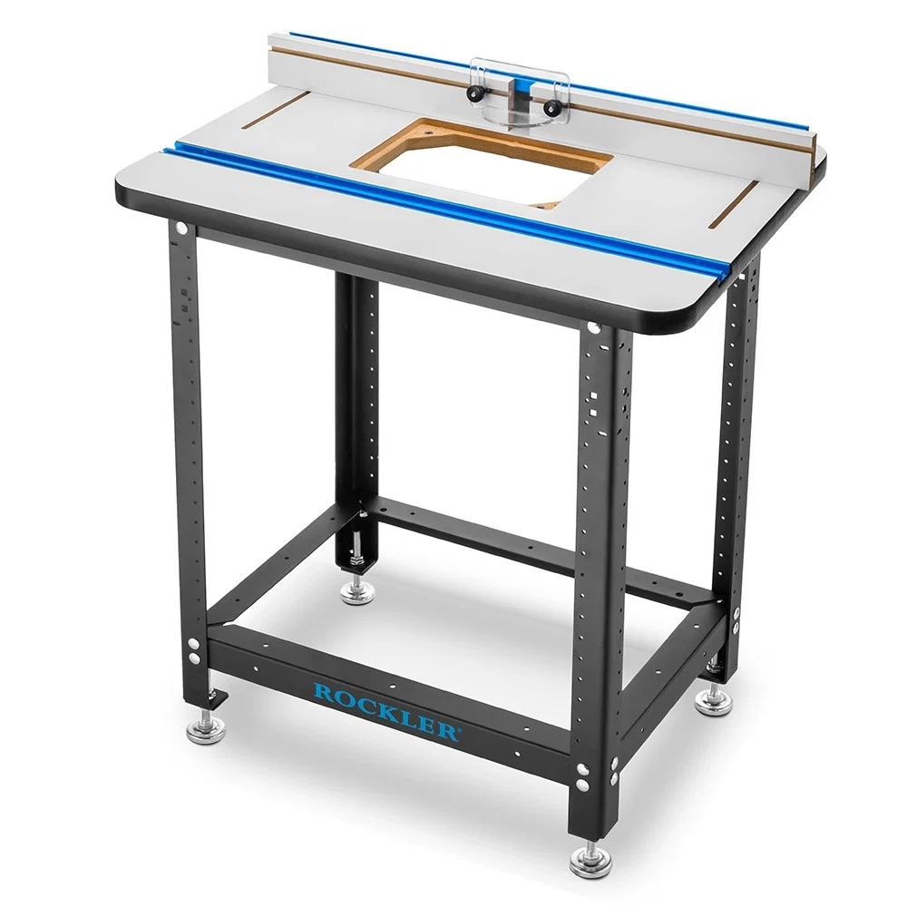 Rockler HPL Router Table with Fence and Rock-Steady Stand Value Pack
