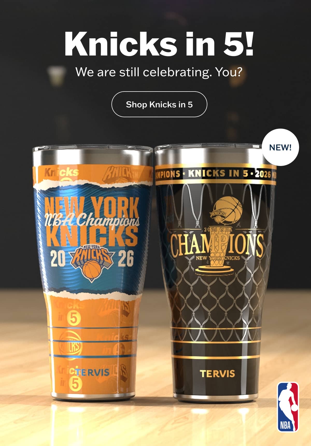 Knicks in 5, We are still celebrating. You?