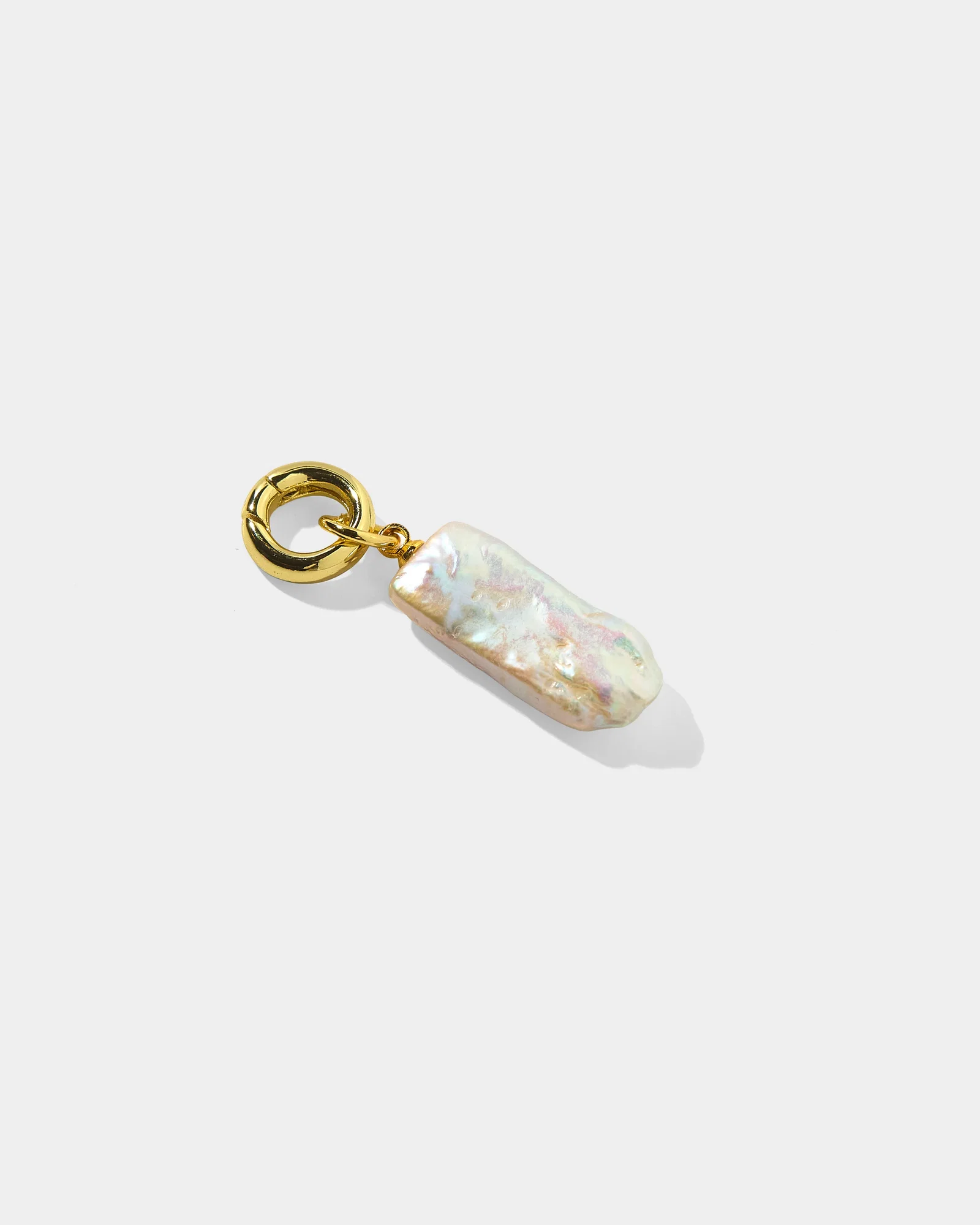Image of Elongated Pearl Charm