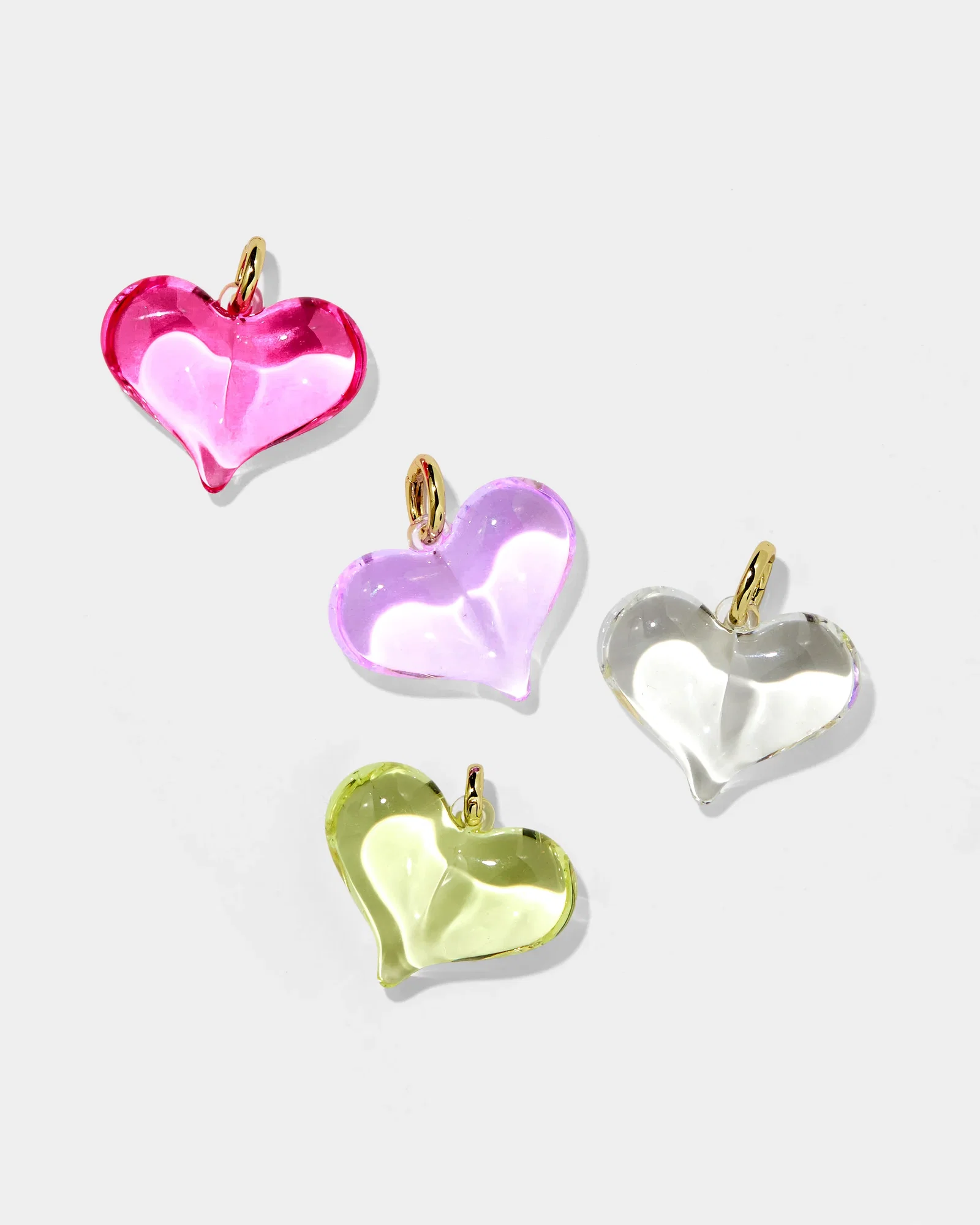 Image of Acrylic Heart Charm