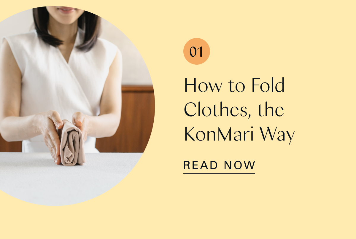 01. How to Fold Clothes, the KonMari Way