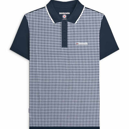Gingham AOP Polo
