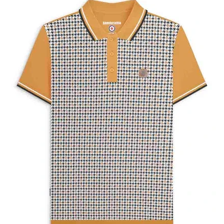 Houndstooth Polo