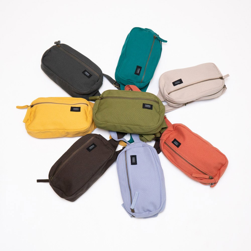 organic cotton duffel bag