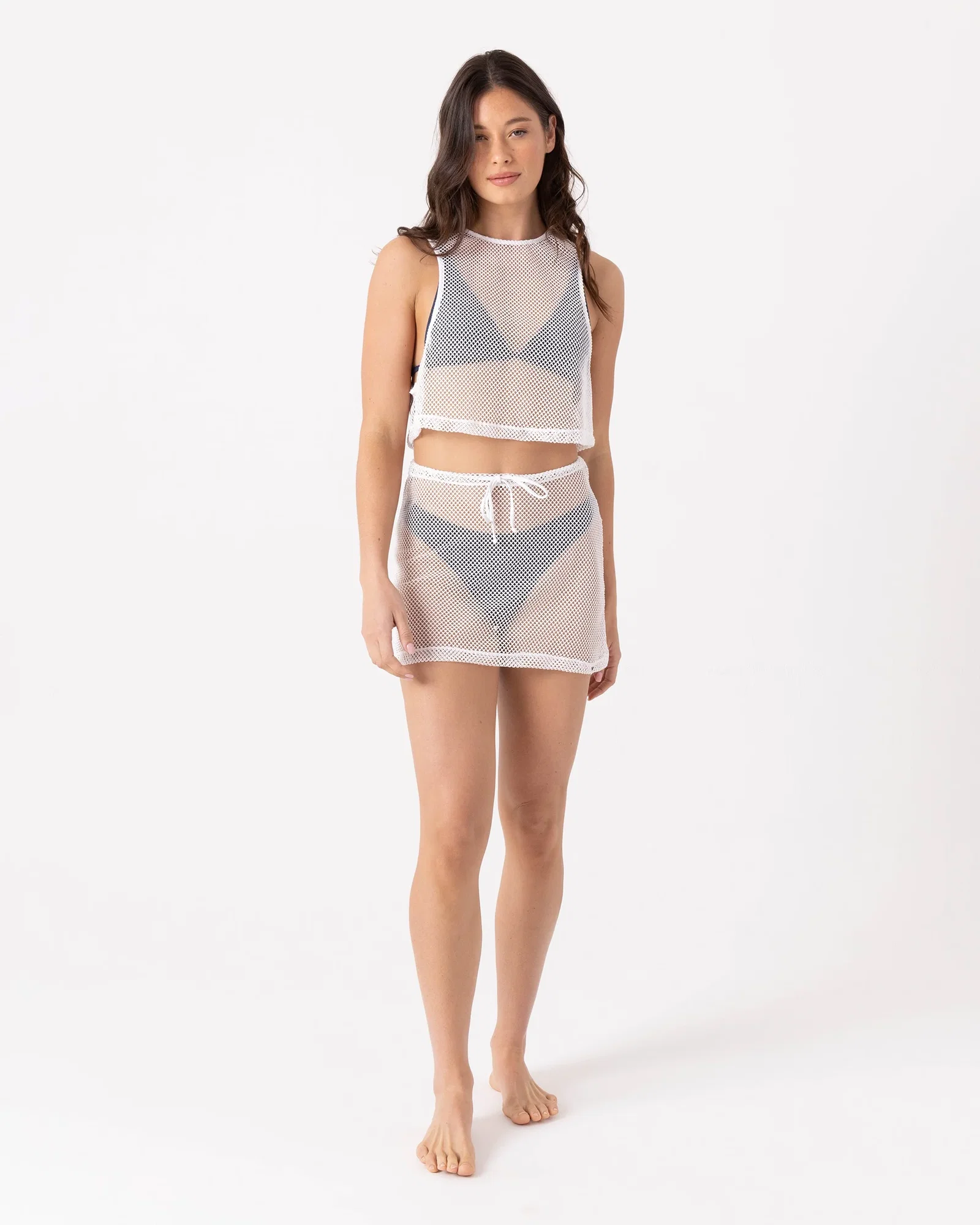 Image of Don't Mesh With Me Skirt Cover Up