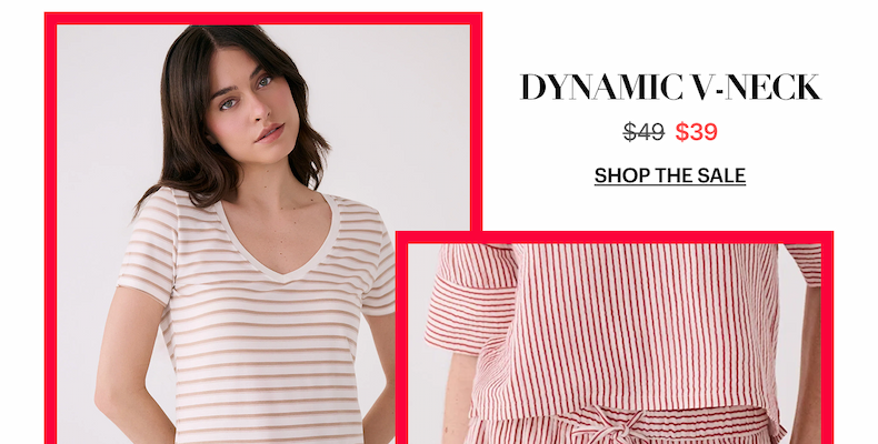 Dynamic V-neck