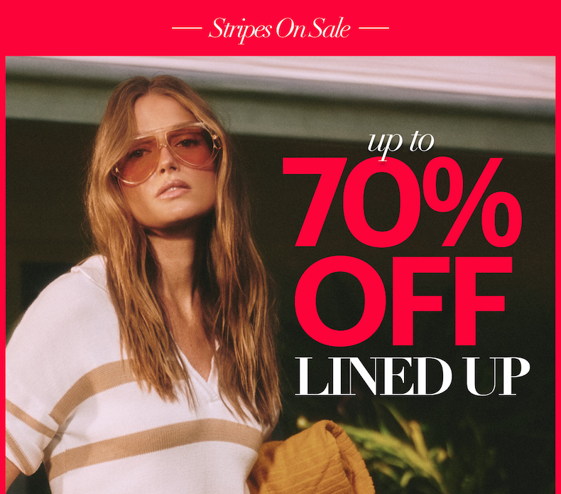 End of season sale