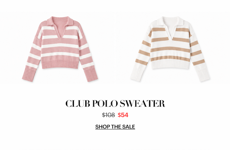 Club Polo Sweater
