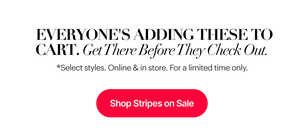 Shop Stripes on Sale