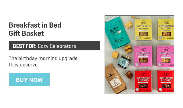 Breakfast in Bed Gift Basket