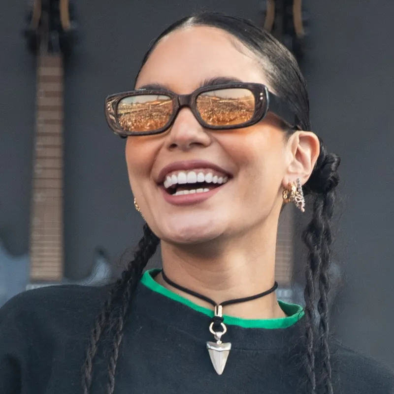 Vanessa Hudgens's Pickle Nails Are a Really Big Dill