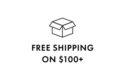 Free shipping on orders $100+