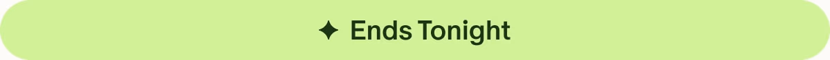 Ends Tonight