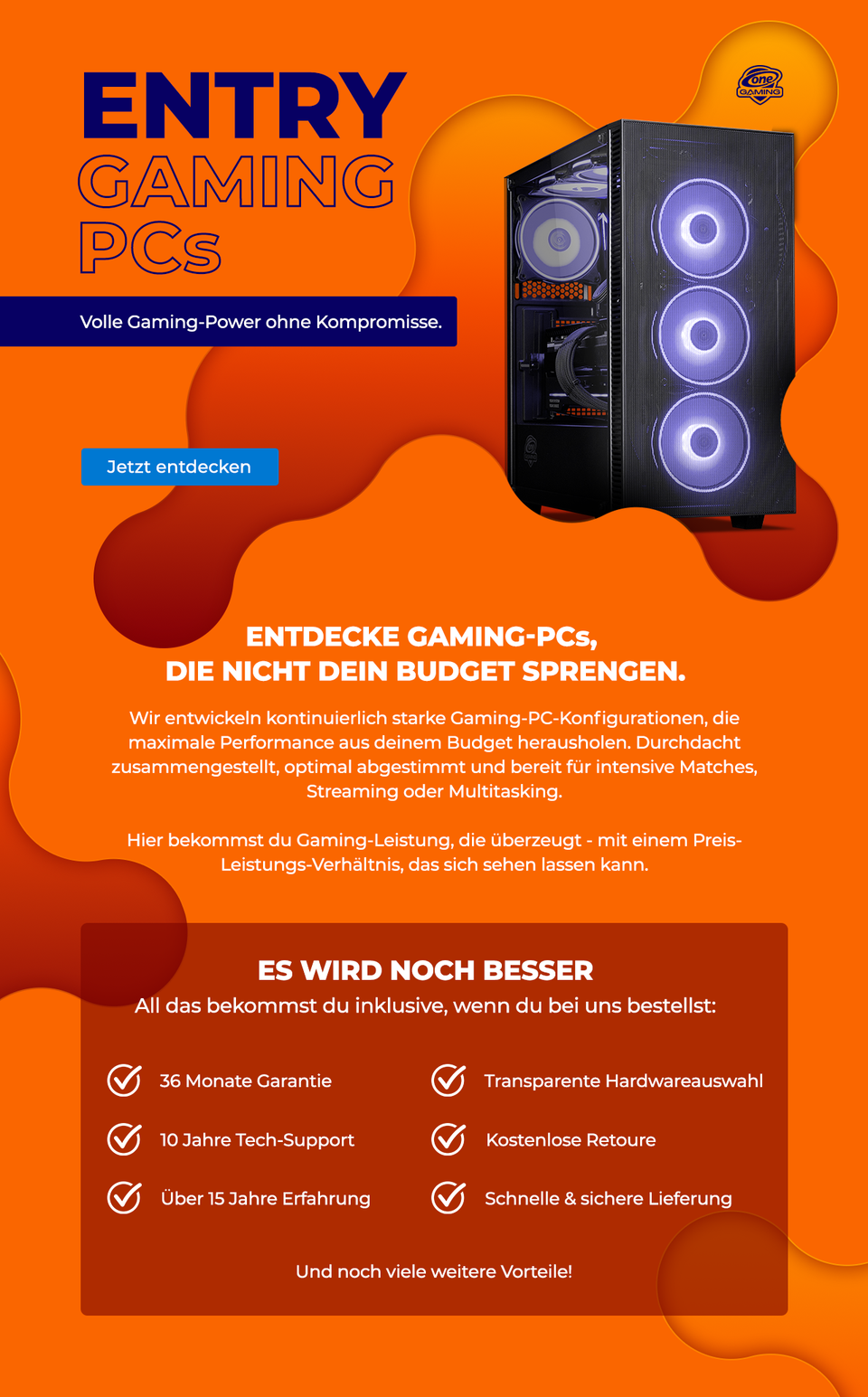 Entry Gaming PCs