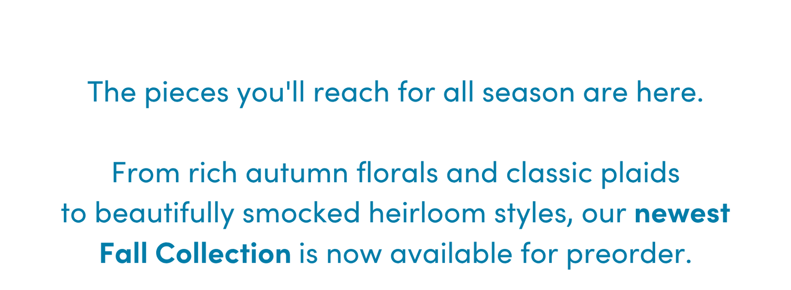 Fall Starts Here