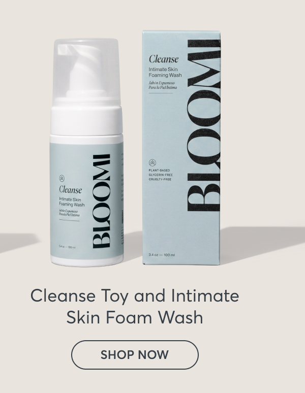 Cleanse Toy and Intimate Skin Foam Wash