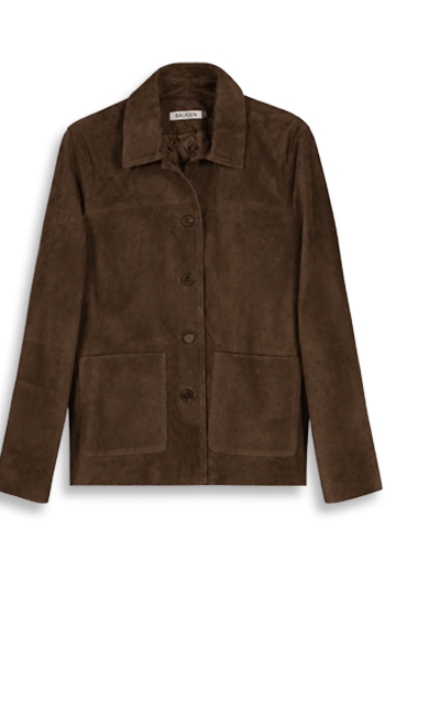 Hudson Suede Blazer