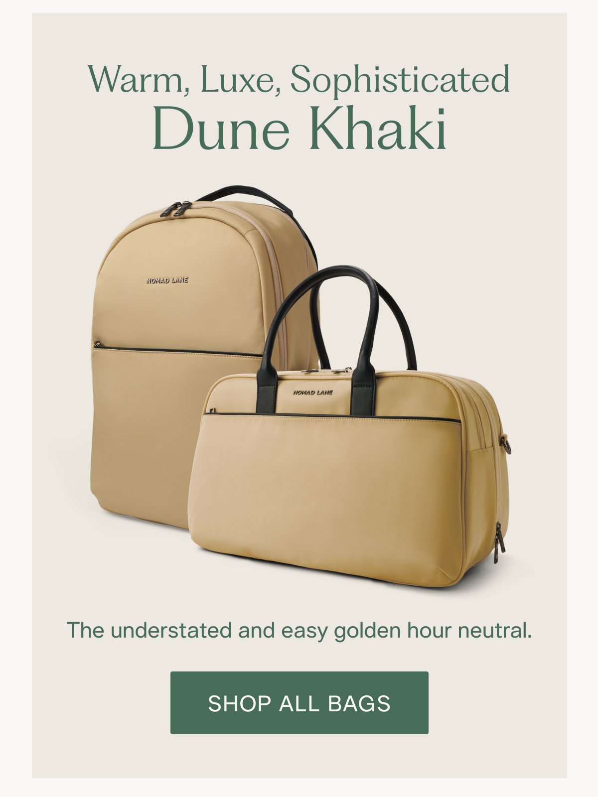 Dune Khaki | SHOP ALL BAGS