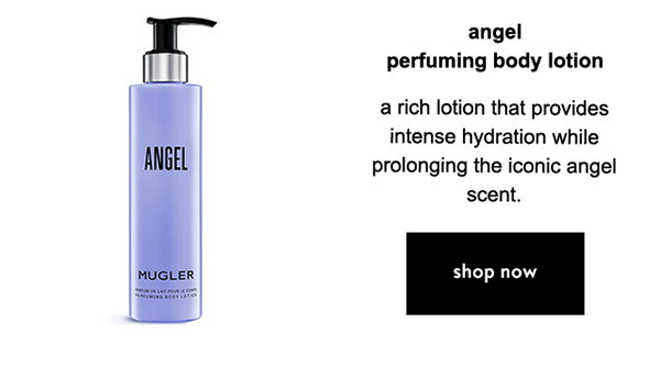 angel perfuming body lotion