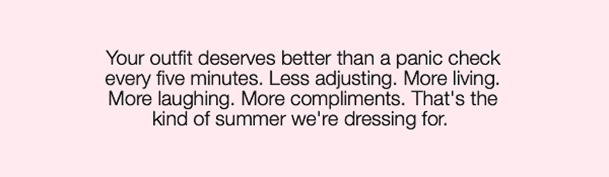 your outfit deserves better